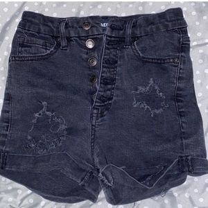 Black Super High Rise Sorts